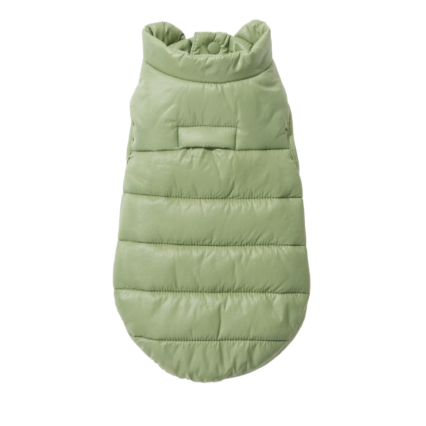 Puffer Vest Green